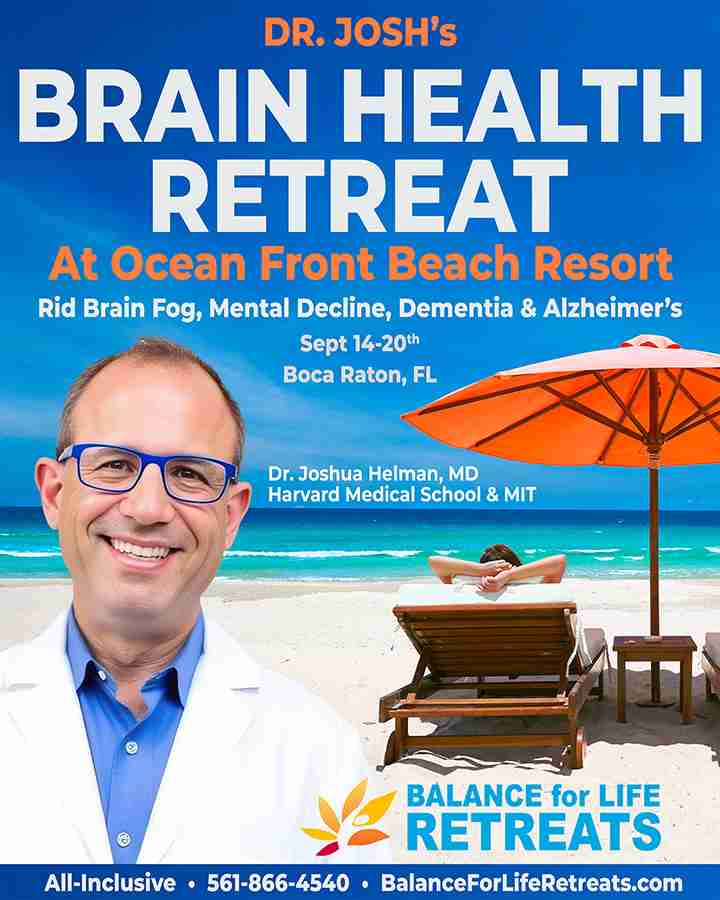 BRAIN HEALTH RETREAT with DR. JOSH BFL